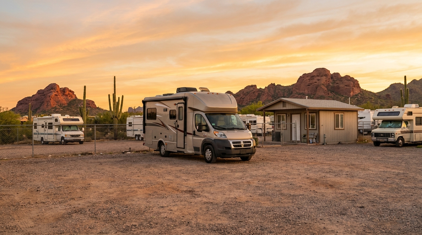 Map for Cheap RV Rental in Phoenix - Budget Guide 2026